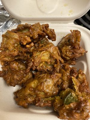 Pakora at Maharaja Cuisine of India in Seattle