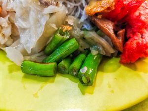Long bean at Ru Yi 如意素食 - Telok Blangah Cres in Central Singapore