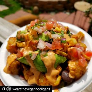 breakfast bowl at The Vegan Hooligans - Pop-up in Los Angeles