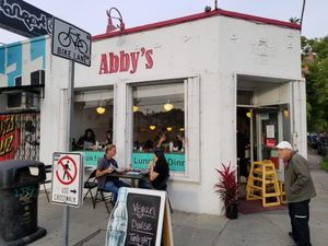 outside at The Vegan Hooligans - Pop-up in Los Angeles