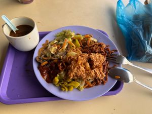 $3.20 as long u don’t order their set  at Lei Yin Vegetarian 雷音素食 in East Singapore