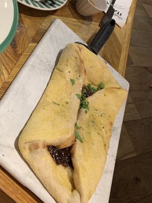Caramelised onion garlic flatbread   at ASK Italian in Castleford
