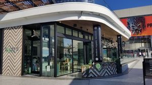 Outside at Tocaya Modern Mexican in West Los Angeles