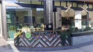 Entrance at Tocaya Modern Mexican in West Los Angeles