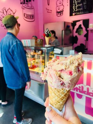 Peanut butter & lingonberry  at StikkiNikki - Mariatorget in Stockholm