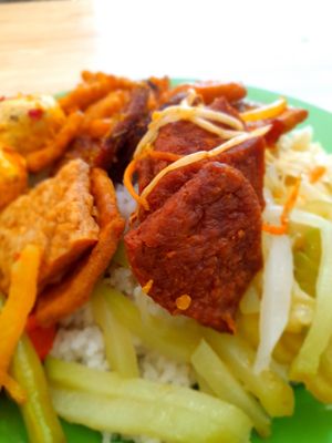 My vegan food at Thien Ngan in Ho Chi Minh City