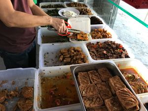 Food at Dieu Vy - Nguyen Xi in Ho Chi Minh City