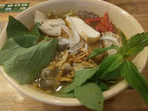 the soup was excellent at Chay Nha Toi in Ho Chi Minh City