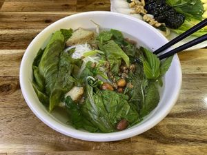 Noodle soup at Chay Nha Toi in Ho Chi Minh City