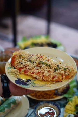 Grilled Bread at Chay Nha Toi in Ho Chi Minh City