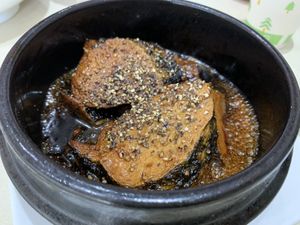 Sizzling fish hot pot at Loving Hut in Cabramatta