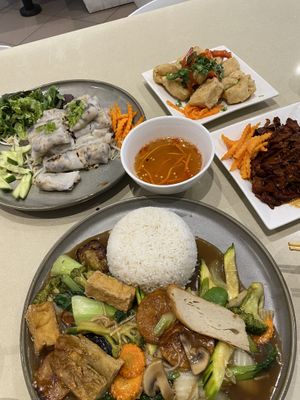   at Loving Hut in Cabramatta