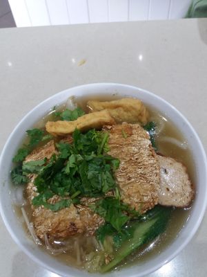Noodle soup at Loving Hut in Cabramatta