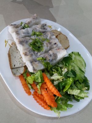 Banh Cuon at Loving Hut in Cabramatta