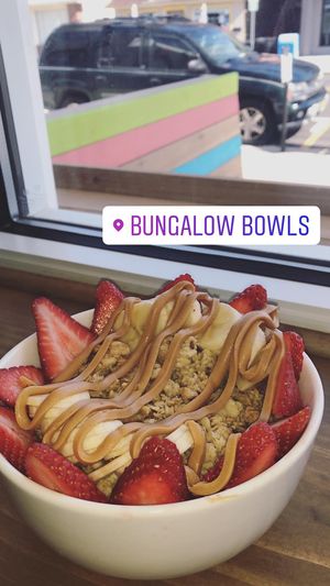 Outta Control Bowl with no Nutella at Bungalow Bowls in Ocean City