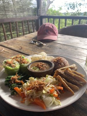 Forgot the name (was okay)  at Vegan Soul Kitchen in Penida Island