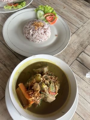 curry   at Vegan Soul Kitchen in Penida Island
