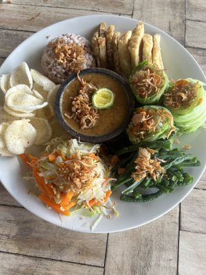 gabo gabo  at Vegan Soul Kitchen in Penida Island