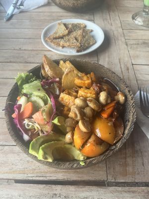 Rainbow Bowl  at Vegan Soul Kitchen in Penida Island