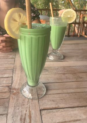 Green Smoothie  at Vegan Soul Kitchen in Penida Island