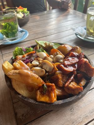   at Vegan Soul Kitchen in Penida Island