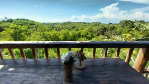 Views at Vegan Soul Kitchen in Penida Island