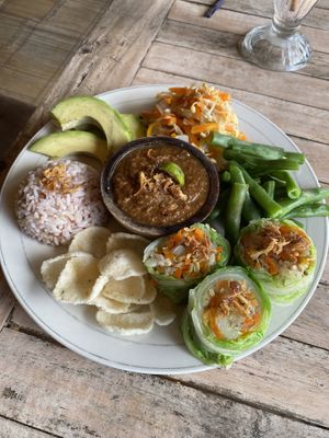 Godo gado. Very tasty!   at Vegan Soul Kitchen in Penida Island