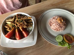 Soto vegetable at Vegan Soul Kitchen in Penida Island