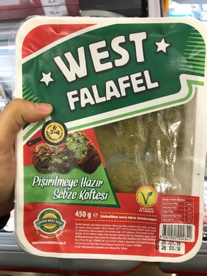 Vegan Falafel at File Market in Istanbul