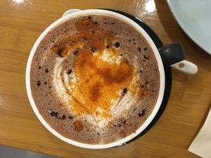 Rum Chili Hot Chocolate  at Graze in Shanghai
