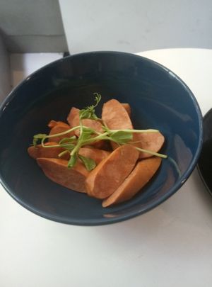 Side of sausage at Graze in Shanghai