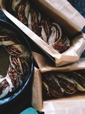 Poppy seed babka at Living in Geel