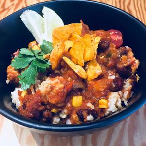 Chili sin carne at Living in Geel