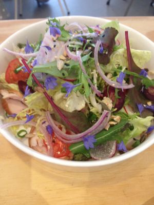 salad at Living in Geel