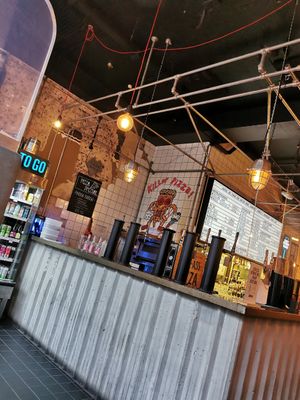 Bar at BrewDog in Sheffield