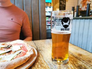 Elvis juice (my favourite) at BrewDog in Sheffield