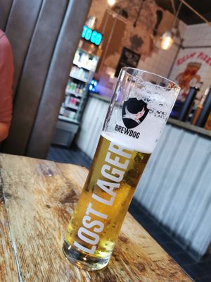 Lost lager at BrewDog in Sheffield