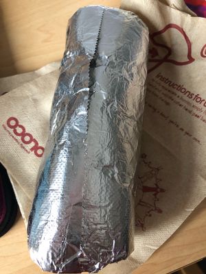 Regular sized burrito  at Boloco in Hanover
