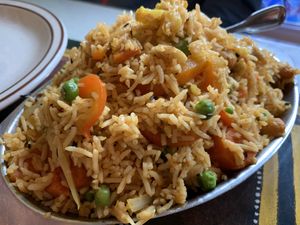 Veggie Biryani at Jewel of India in Hanover