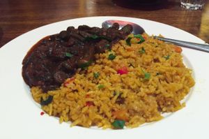 Vegan banquet main at Moroccan Soup Bar in North Melbourne