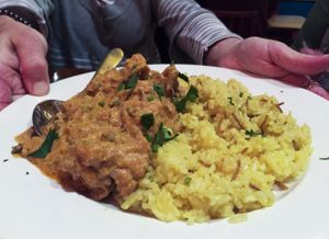Vegan banquet main at Moroccan Soup Bar in North Melbourne