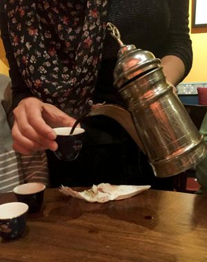 Coffee! at Moroccan Soup Bar in North Melbourne
