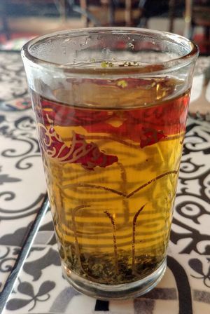 Mint tea at Moroccan Soup Bar in North Melbourne