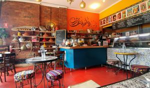 Interior at Moroccan Soup Bar in North Melbourne