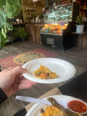 Omg the empanadas   at Terra Cafe in Easton