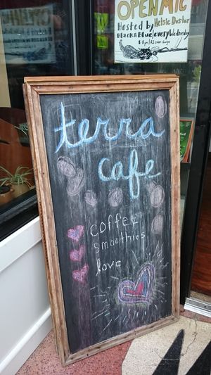The front  at Terra Cafe in Easton
