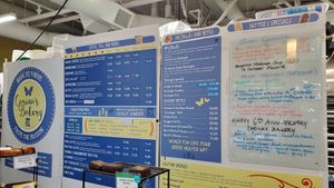  at Carina's Bakery in Beaverton