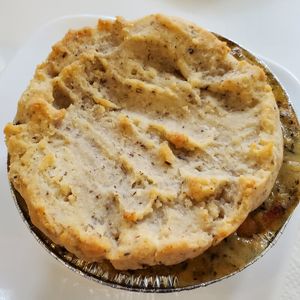 Veggie Pot Pie! Oh so good! at Carina's Bakery in Beaverton