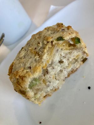 Cheeze and scallion biscuit 🤤  at Carina's Bakery in Beaverton