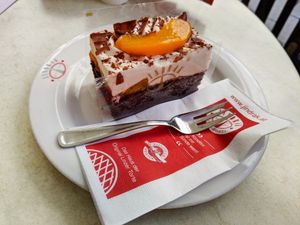 Vegan cake at Konditorei Jindrak at Konditorei Jindrak in Linz